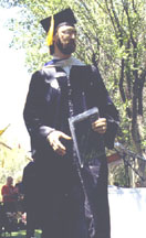 Dan getting Ph.D