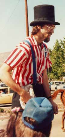 Uncle Sam on Stilts